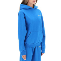 Sporty & Rich Hwcny Hoodie Royal Blue/White