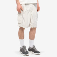 And Wander Oversized Cargo Short Pants OFF WHITE