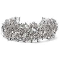 KIDILL Safety PIN Choker - Collaboration With Malcolm GUE SILVER