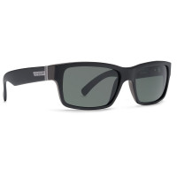 VonZipper Fulton Black Satin/Grey Chrome