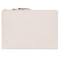 Herschel Network Large - Mesh Cream Nubuck Leather