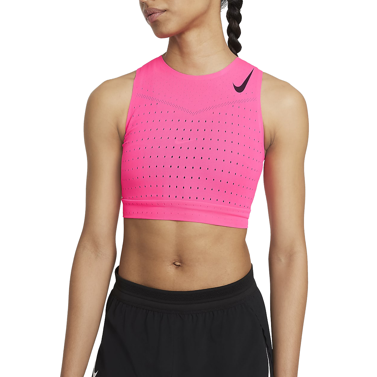 Топ Nike Aeroswift Crop Running Singlet 
