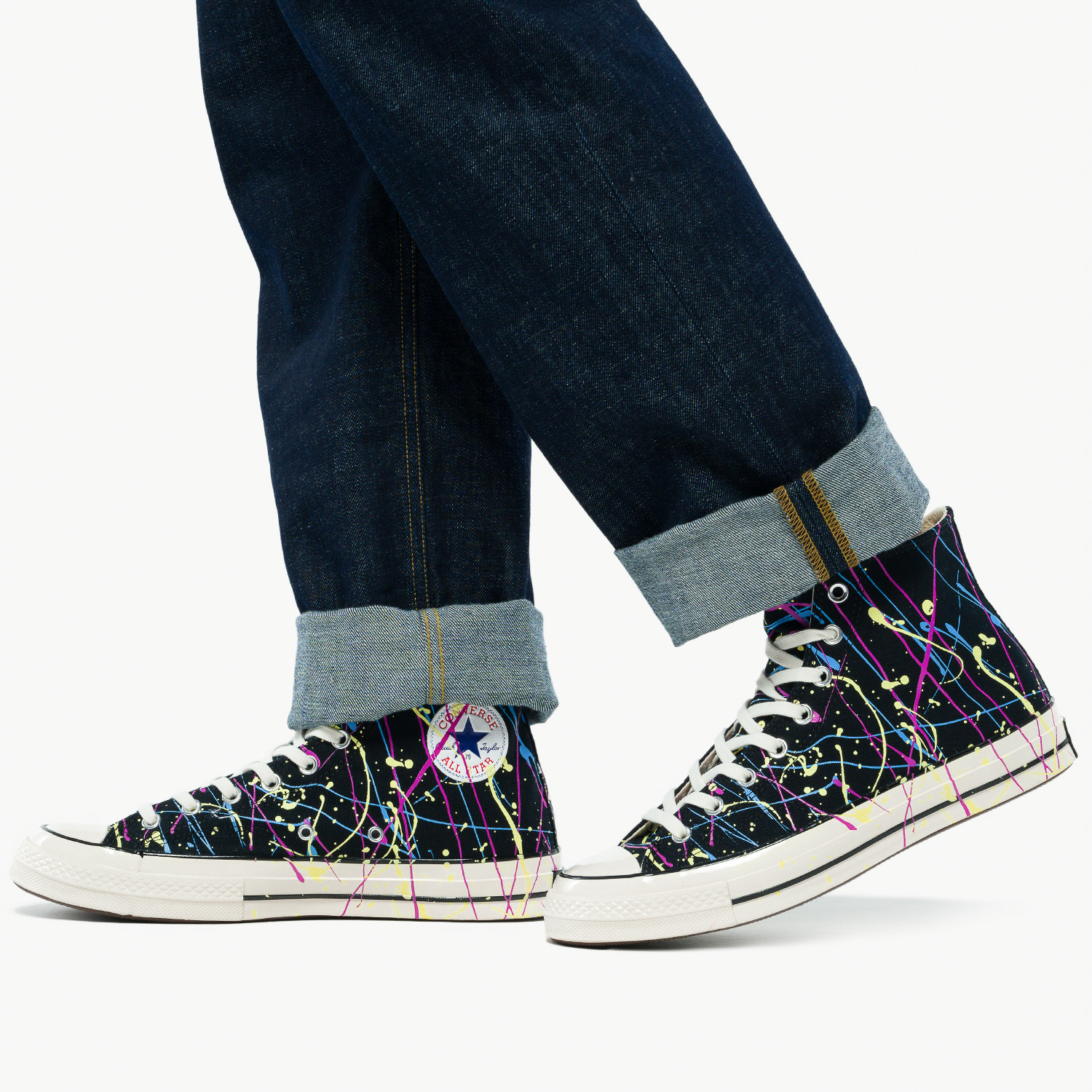 converse 70 hi black