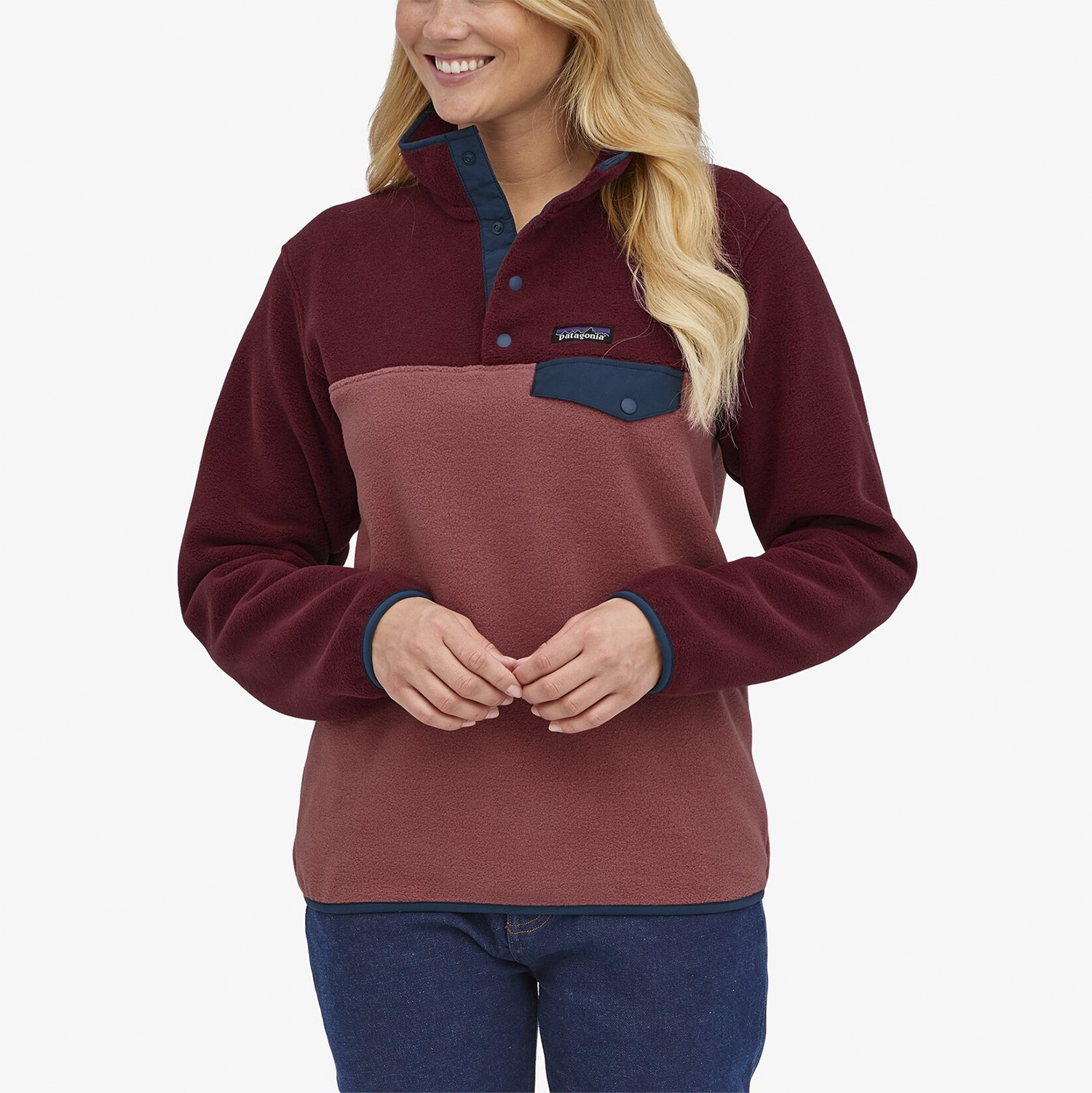 patagonia synchilla rosewater