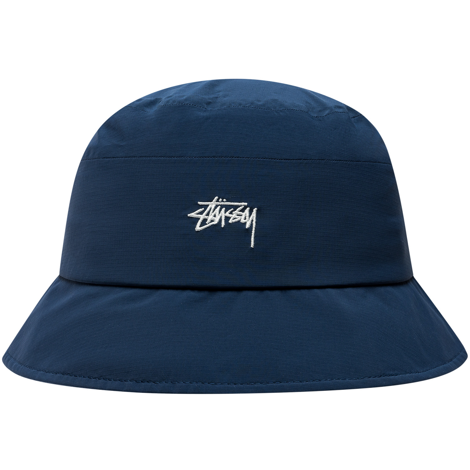 stussy bucket hat navy